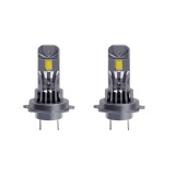 Cumpara ieftin Set 2 Becuri LED H7 120W 12000LM Canbus PlugPlay 6500K Alb Rece BZRSH , Becuri Auto LED H7 Puternice Faza Scurta si Lunga, Rezistente la Apa