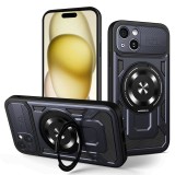 Husa iPhone 15 Plus Asteroid GSM RuggedCam, albastru