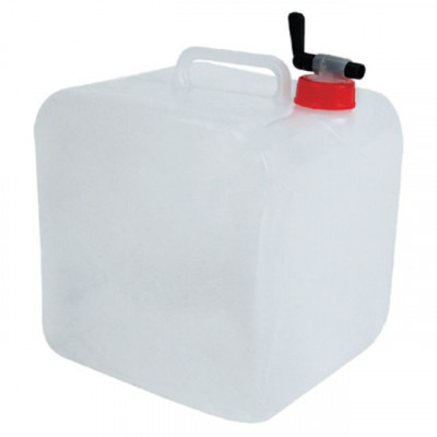 Canistra pentru apa 15 litri, cu capac cu rubinet, pliabila Kft Auto foto