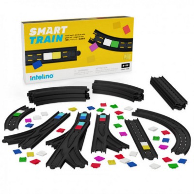 Set sine extensie pentru tren Intelino, 20 piese +40 piese de codare foto