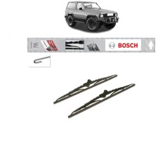Set 2 stergatoare NISSAN PATROL III/1 Hardtop (K160) 1979-1988, Tip Clasic Standard, Bosch Eco