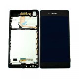 Ansamblu display touchscreen rama Sony Xperia Z3 Plus gold