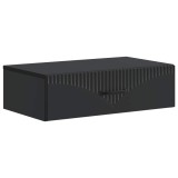 vidaXL Masă laterală montată pe perete Negru 59 x 34,5 x 17 cm 898996