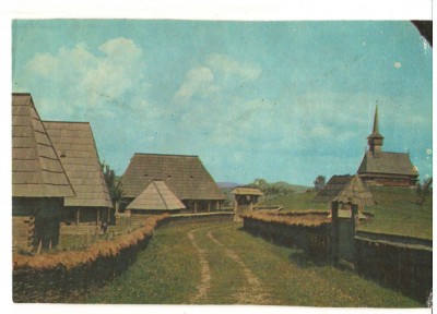 CPI B 11141 CARTE POSTALA - SIGHETUL MARMATIEI. MUZEUL ARHITECTURII POPULARE MAR foto
