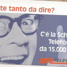 CT1-Cartela Telefonica -Telecom Italia - 5000 Lire