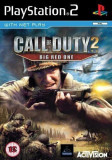 Joc PS2 Call Of Duty 2 Big Red One PlayStation 2 de colectie aproape nou, Shooting, Single player, 16+, Activision