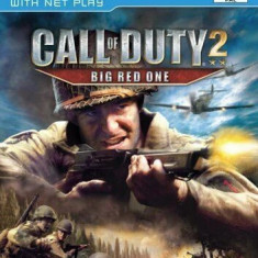 Joc PS2 Call Of Duty 2 Big Red One PlayStation 2 de colectie aproape nou