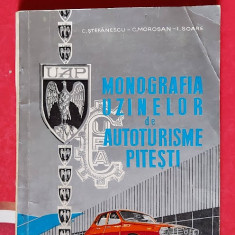 MONOGRAFIA UZINELOR DE AUTOTURISME PITESTI ,MOROSAN SOARE ,CARTE FOARTE RARA !!