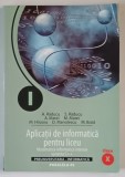 APLICATII DE INFORMATICA PENTRU LICEU , MATEMATICA - INFORMATICA INTENSIV VARIANTA C++ , CLASA A X - A de AURELIAN RADUCU ... MARINA BOLD , 2006
