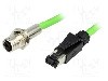Adaptor RJ45 mufa, 4 pini, MOLEX - 120108-0252