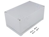 Carcasă universală ABS gri IP66 120x200x90mm