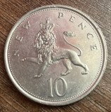 C50 - Moneda foarte veche - Anglia - 10 new pence - 1979