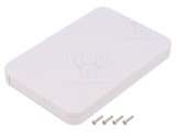 Carcasă Universală Albă IP40 ABS 96x145x27 mm