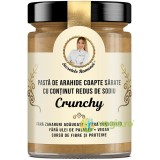 Pasta de Arahide Coapte Sarate cu Continut Redus de Sodiu Crunchy Secretele Ramonei 350g