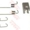 Set accesorii, sabot de frana OPEL CORSA D (2006 - 2016) TRW SFK394