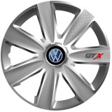 Cumpara ieftin Set 4 Capace Roti GTX Gri R15, Pentru Volkswagen, Autohelix MSA