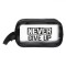 Geantă Cosmetice Never Give Up, Dimensiuni 24x9x15 cm, Culori Transparent Negru