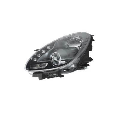Far Alfa Romeo Giulietta (940) 05.10- AL Automotive lighting partea Dreapta, tip bec H1+H7, rama titanium foto