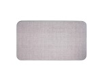 Covor de intrare Seekua, cauciuc/textil, gri deschis, 43 x 75 cm