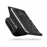 Techsuit - Sports Armband (TH10) - with Velcro, for Phones, max 6.5&amp;quot; - Black / Gray