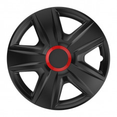 Capace roata 14 inch Esprit RR , Negru si Rosu Kft Auto