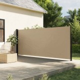 Cumpara ieftin Copertină laterală retractabilă, bej, 180x600 cm