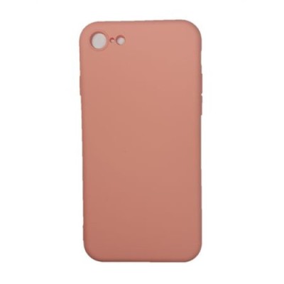 Husa silicon soft-touch compatibila cu Apple IPhone 7/8, Rose foto