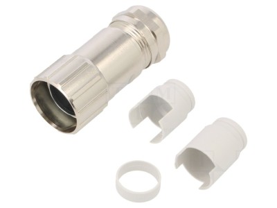 Conector M23 carcasă ecranată filet interior foto