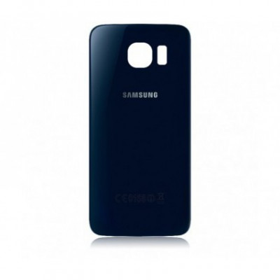 Capac baterie Samsung G920 Galaxy S6 Negru (Blue) Orig Swap.B foto