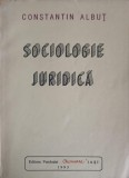 Sociologie Juridica Constantin Albut, 1993, 135 pagini, Fundatiei Chemarea, Carte Sociologie