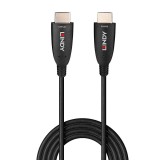 Cumpara ieftin Cablu Lindy HDMI 8k60, fibra optica hybrid, lungime 50m, rezolutie