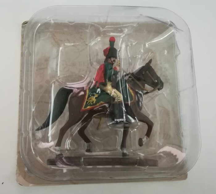 Figurina Razboaiele Napoleoniene - Soldat din vanatori garda calare 1812 (v1)