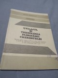 UTILAJUL SI TEHNOLOGIA FABRICARII CHERESTELEI IX-X VICTOR TOCAN 1993, Alta editura, Alte materii, Clasa 11