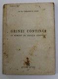 GRINZI CONTINUI CU MOMENT DE INERTIE CONSTANT de CONSTANTIN N. AVRAM , 1949