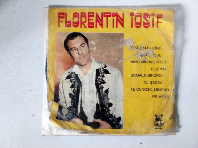 Disc mic vinil Florentin Iosif, 33RPM, Electrecord 1966 foto