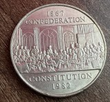 C50 - Moneda foarte veche - Canada - 1 dolar - 1982