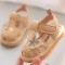 Sandalute crem cu piuitoare - Fluturas (Marime Disponibila: Marimea 22)