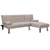 Cumpara ieftin Coltar extensibil stanga Brisk material textil maro dechis 200x146x75 cm