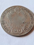 AUSTRIA 20 KREUZER 1804 B, Europa, Argint