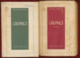 Savin Bratu, "Cronici" - volumul 1 si 2 - EPLA - 1957