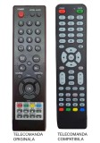Telecomanda TV GutSchneid 32SA200, ER 9465, Compatibila cu Inlocuitor Perfect, Baterii AAA