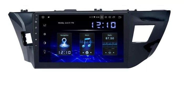 Navigatie Auto Multimedia cu GPS Toyota Corolla Auris 2013 - 2019 Android, Display 9 inch, 2 GB RAM si 32 GB ROM, Internet, 4G, Aplicatii, Waze, Wi-Fi