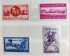 ROMANIA 1944 - Asistenta P.T.T. - LP 158 - serie MNH** nestampilata, Posta, Nestampilat