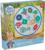 Puzzle Peter Rabbit cu numere Orange Tree Toys 10 piese