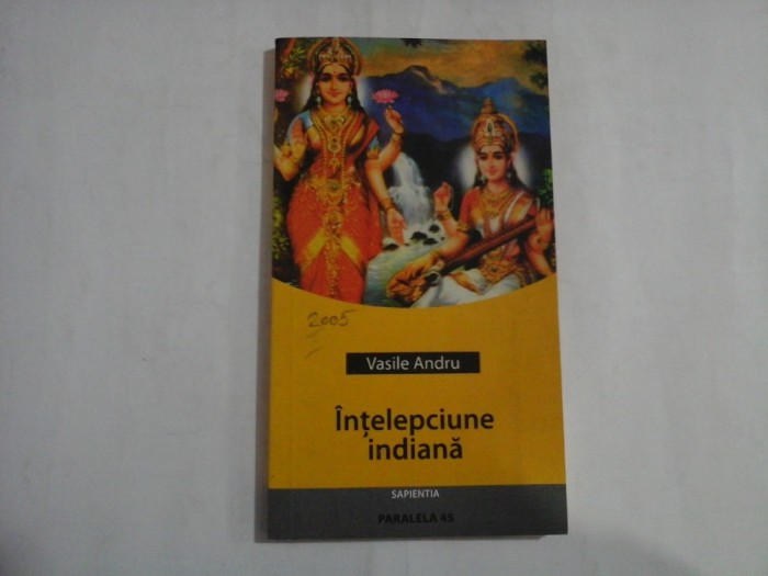 INTELEPCIUNE INDIANA (antologie) - Vasile ANDRU