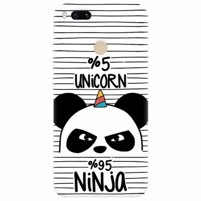 Husa silicon pentru Xiaomi Mi A1, Unicorn Ninja foto