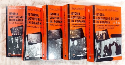 Istoria loviturilor de stat in Romania - A.M.Stoenesc - toate volumeleu foto