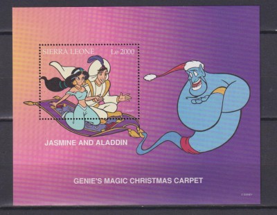 SIERRA LEONE DISNEY 1997 MI. BL. 353 MNH foto