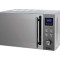 Cuptor cu microunde digital Zilan ZLN1238, Putere 700W, Capacitate 20L, Functie de dezghetare, Panou din inox, Afisaj digital