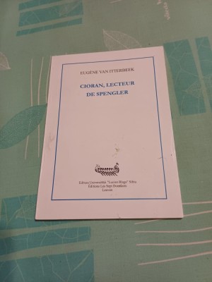 Eugene van Itterbeek - Cioran, lecteur de Spengler foto